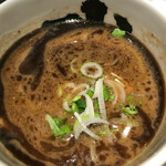 麺屋武蔵 武骨相傳 - 濃厚相傳つけめん、黒