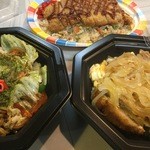 汝惚里ダイニング＆カラオケキャビンエーワン - 料理写真:豚カツ焼きめし、かつ丼、焼きそば、持ち帰りできます