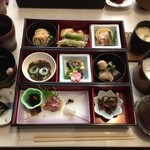 Suika - 三段箱盛り御膳　1500円