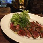 CONA 新宿三丁目店 - 牛肉のカルパッチョ