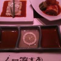 游玄亭 ホテルニューオータニ大阪店 - 前菜　ﾎﾀﾃとｷﾑﾁ