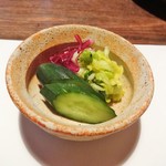 すき焼割烹 日山 - 香の物