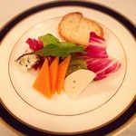 川奈ホテル - チーズ盛合せ