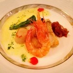 川奈ホテル - 海の幸のポワレ