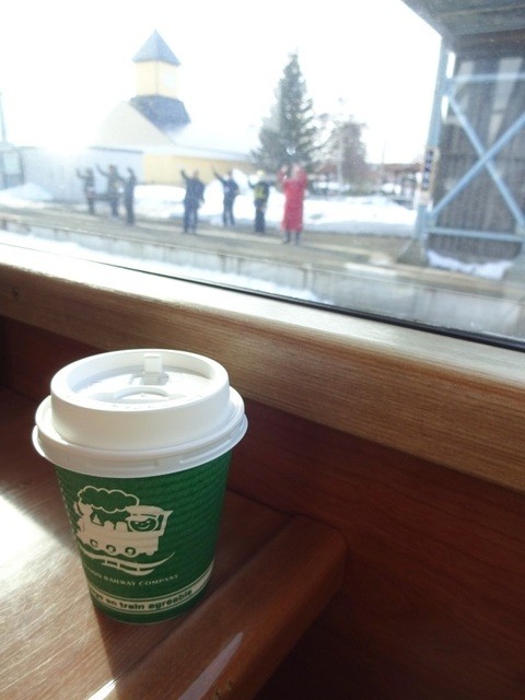 SL冬の湿原号2号車カフェカー - 釧路（カフェ）の写真