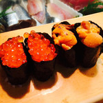 かわなみ鮨 - いくら　うに