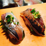 かわなみ鮨 - あじ