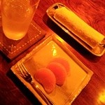 ル テアトル - 黄金柑のジンリッキーとセトカ