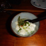 森の賢者 - 突き出しのゆし豆腐