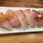 喜多郎寿し - 金目鯛 カンパチ 〆鯖