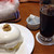銀座のジンジャー - 料理写真:ジンジャーパンケーキ¥1080、アイスコーヒー¥500