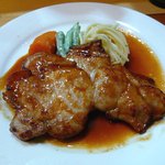 洋食屋ゆうき - ポークステーキ