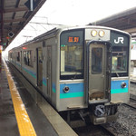 Shiojiri Shinano - 【おまけ写真】乗り換えた普通列車。すでにホームに入線していた。乗車率が10%に満たなかったのはラッキー。