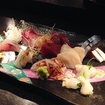 旬彩 鯛樹 - 夜のメニュー（お刺身）