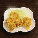 中華そば　雅 - 唐揚げ！！( *´艸｀)