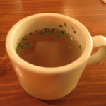Rojiura Baru Ozu - ランチセットのスープ