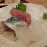 よしはら - ＜2016年４月・ランチ＞お刺身