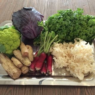 安心の国産野菜使用！