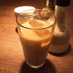 カフェ マメヒコ - ランチのカフェオレ