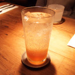 カフェ マメヒコ - ゆずサイダー(700円)
