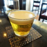 手打そば千花庵 - 一口ビール