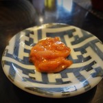 手打そば千花庵 - フレッシュな塩辛