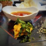 手打そば千花庵 - 磯ウニ