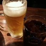 わらび - 飲み物も充実してます。