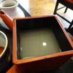 手打そば千花庵 - 蕎麦湯