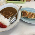 夢屋 - カレーライス　餃子