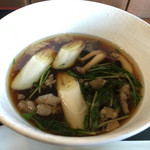 麺創 なな家 - 2016年3月
      サクラ印のシシ南蛮つけ麺