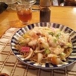 Nagasaki Champon Sara Udon Nadeshiko - 皿うどん850円