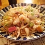 Nagasaki Champon Sara Udon Nadeshiko - 皿うどん850円