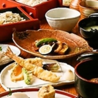 Soba Kaiseki (contents vary depending on the season)