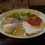 Menya Kyousuke - 京介 鶏白湯（しょうゆ）800円（＋味玉100円）