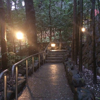 山の茶屋 - お店アプローチ