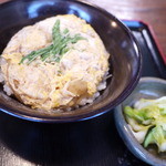 手打ちそば港屋 - ミニ玉子丼