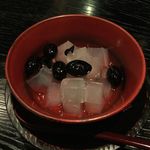 銀座 真田 - 黒胡麻寒天