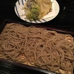 銀座 真田 - 揚げ物　穴子と旬野菜の天ぷら
      食事　　せいろ蕎麦