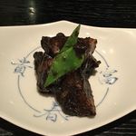 銀座 真田 - 長野県男爵芋の黒胡麻和え