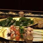 本湖月 - お花見団子