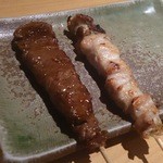 串焼処まとい - 牛ハラミ・大山鶏