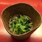本湖月 - 口直しのそば 花ワサビ