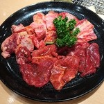 国産牛焼肉くいどん  - たれ味上3種盛