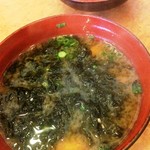 十勝豚丼 いっぴん - 味噌汁