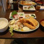 おとくエビフライ定食（エビフライ二本）