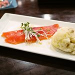 デリリウムカフェ トーキョー - サーモンとポテトサラダ
