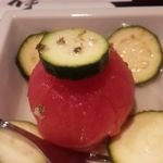 やっちゃbar - まるごとトマトとズッキーニの酢漬け（2016.4月追加）