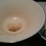 新潟 三宝亭 東京ラボ - スープ完飲、新潟米コシヒカリ完食(￣^￣)