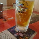 ビリヤニバートルシー - 生ビール
            